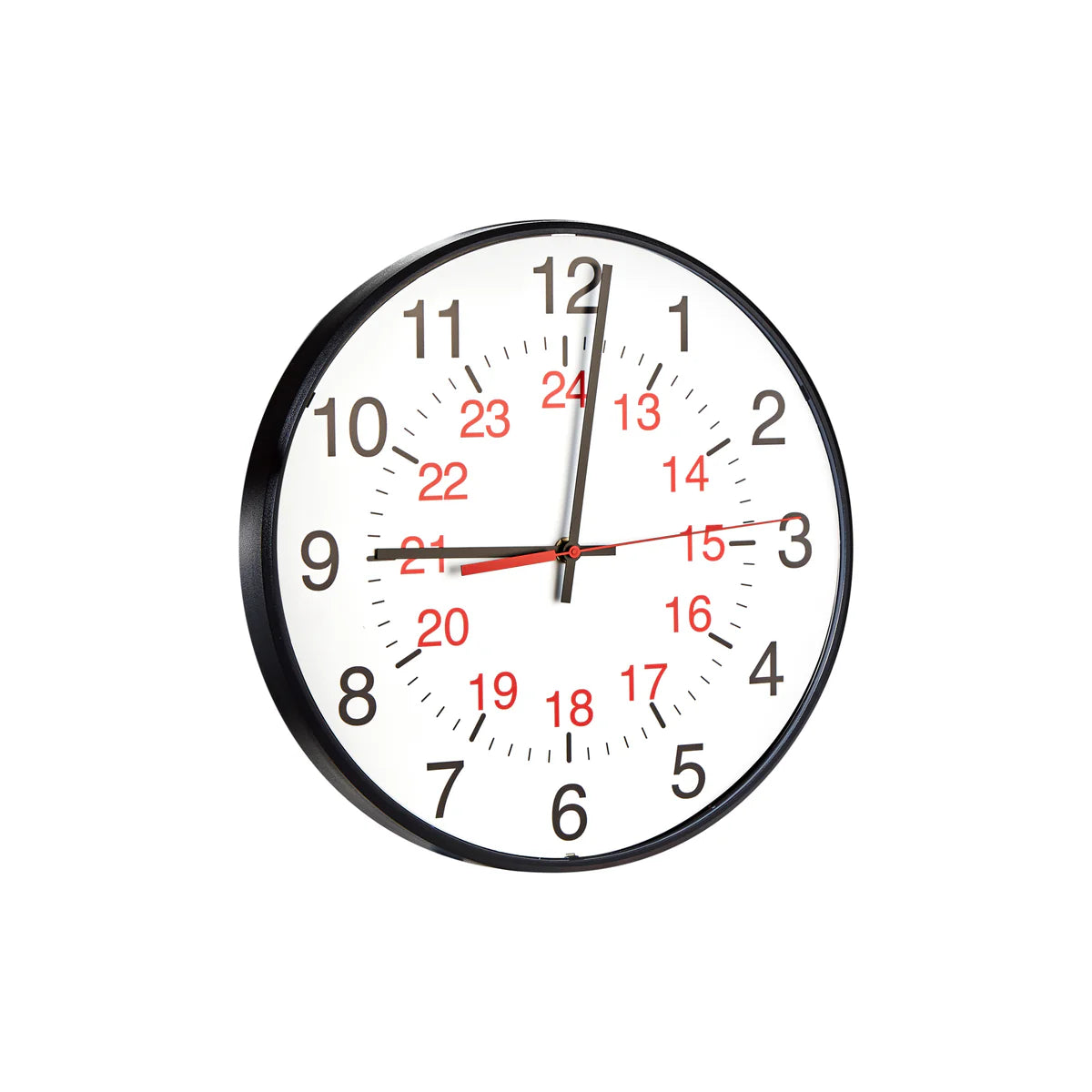Novanex 12" Diameter Analog PoE Clock (ONTA12-BK)