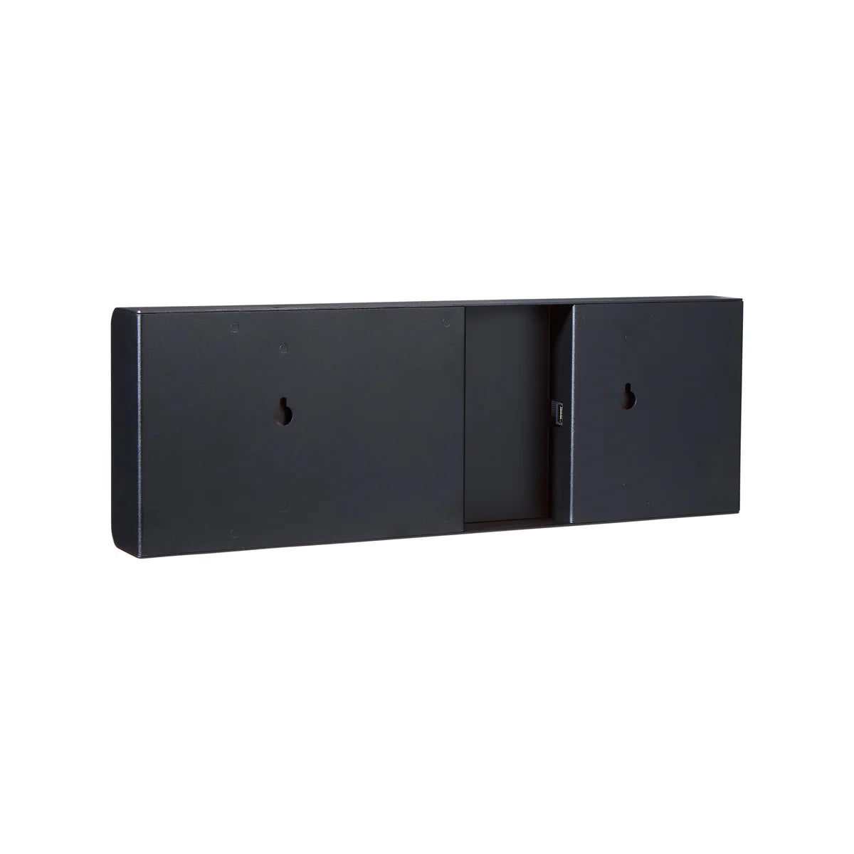 Novanex 6 Digit PoE Clock, Green LED, Black Aluminum Case (ONT6BK-G)