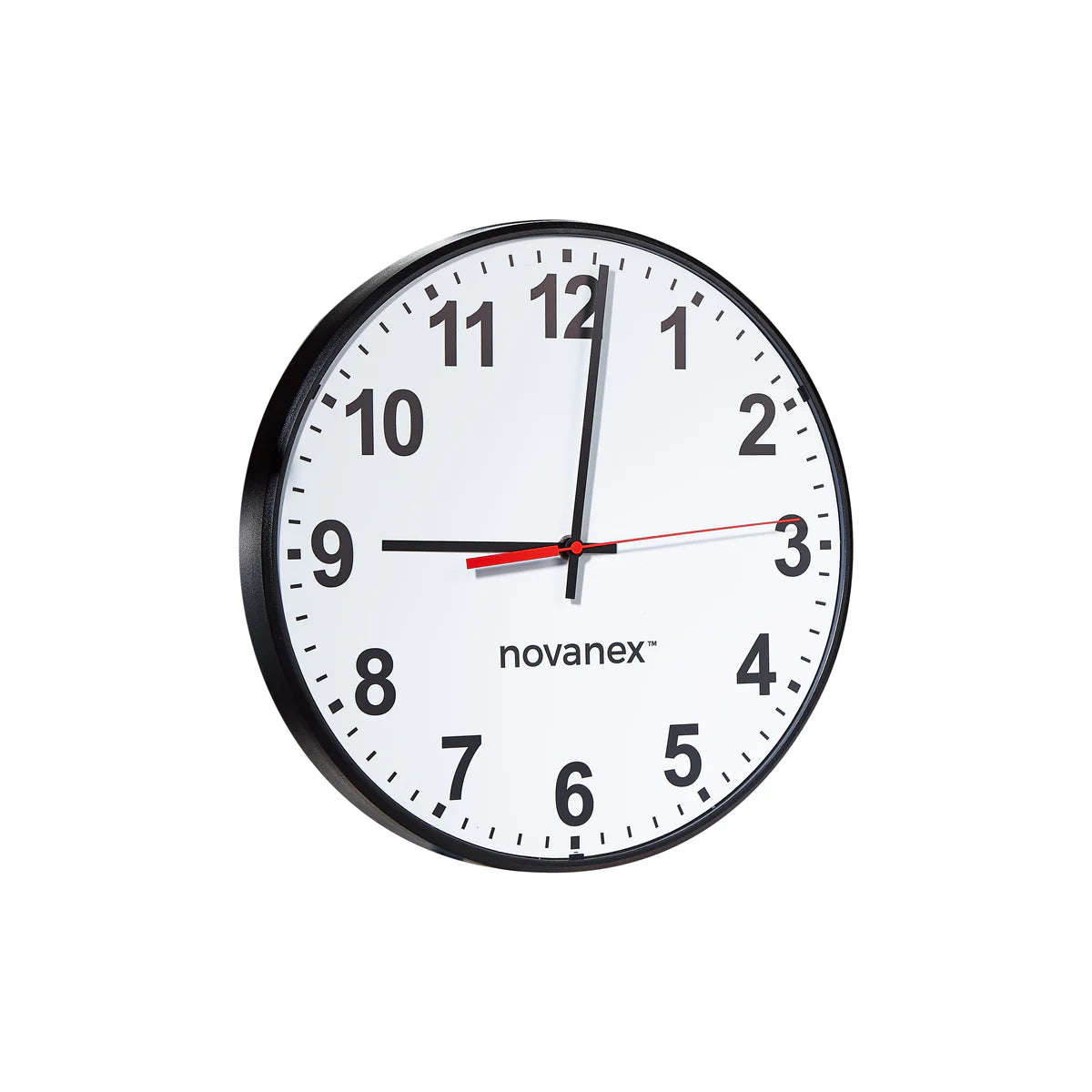 Novanex 12" Diameter Analog PoE Clock (ONTA12-BK)
